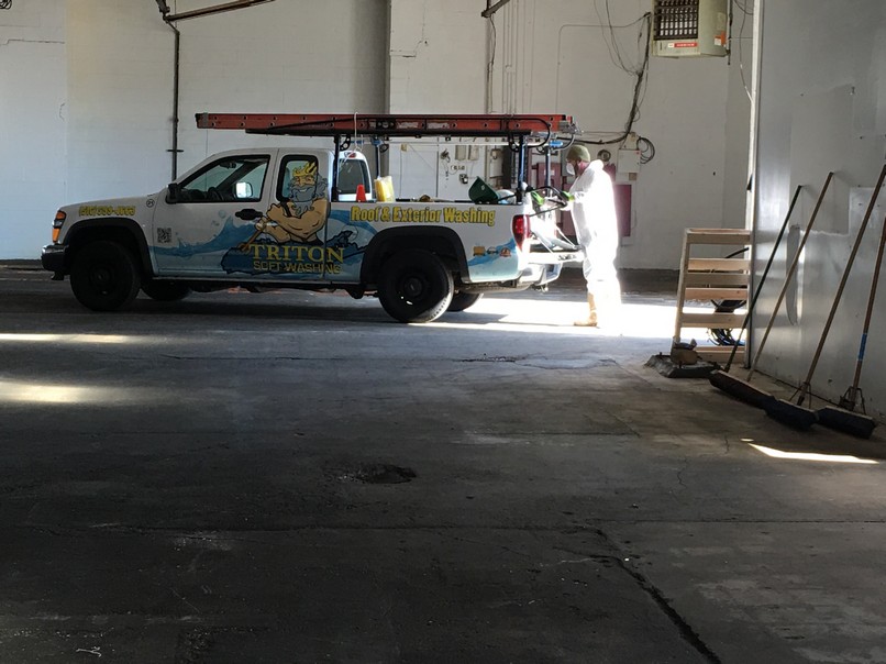 Interior Concrete Cleaning and Recovery Project in Farmingdale, NY
